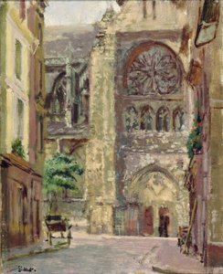La Rue Pecquet, Dieppe, c.1907 da Walter Richard Sickert